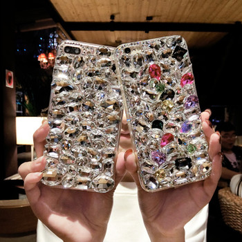 luxury Rhinestone Diamond Cases for Samsung Galaxy S9 S8 Plus Note 9 8 A3 A5 A7 J3 J5 J7 2017 Prime A8 Plus 2018 Phone Case