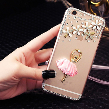 3D Diamond Peacock Bling Crystal Rhinestone Case For Samsung Galaxy J2 J3 J5 J7 Prime On7 2016 C7 C9Pro A8 2018 A8Plus Cover