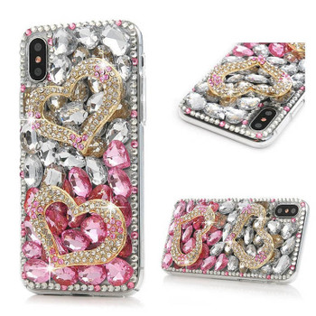 Diamond Silicone Soft Case Cover for Samsung Galaxy S8 S9 Plus S7 Edge A3 A5 A7 A6 A8 Plus 2018 Bling Lovely Crystal Phone Cases