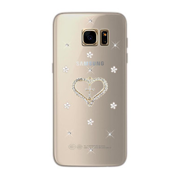 luxury Crystal case cover for Samsung Galaxy S6 S7 Edge S8 S5 mini G350e/note 8 J5 Prime J7 Neo j3 2017 j6 j4 Plus j8 2018 phone