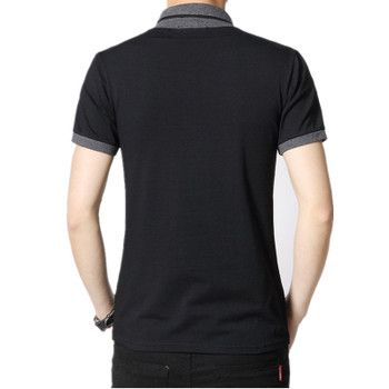 T Shirts Men V Neck T-Shirt Brand Cotton Mens Patchwork tshirt  Size Man Tees Tops Wholesale M40