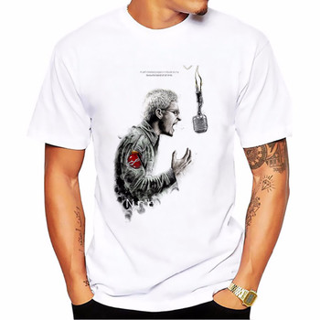 mourning Linkin Park Lead singer Chester Bennington t shirt homme JOLLYPEACH casual tshirt man Short Sleeve Plus Size T-shirt