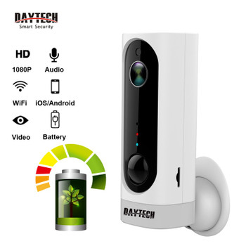 DAYTECH Wireless Battery IP camera 1080P/720P Security Wifi Camera Audio PIR Night Vision Full HD CCTV Network Cam iOS Android