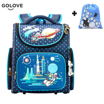 Golove Top Quality Children School Bags for Girls Boys Waterproof Orthopedic kids Backpacks floral School Bag Mochila Escolar 
