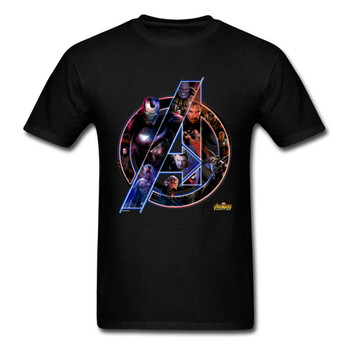 Hot Marvel T Shirt Avengers 3 Mens Superhero League Tshirt Infinity Attack War T-Shirt Heal The World Strength T Shirts Men