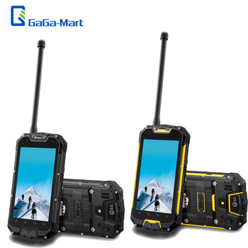 Snopow M5 IP68 4G Mobile Phone UHF Walkie Talkie Waterproof Shockproof Dustproof 4.5" Quad-core 2GB16GB Android 3300mAh NFC OTG