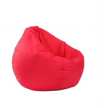 Waterproof Stuffed Animal Storage Bean Bag Oxford Chair Cover Zipper Beanbag Toys Soft Solid Causal Baby Seats Sofa