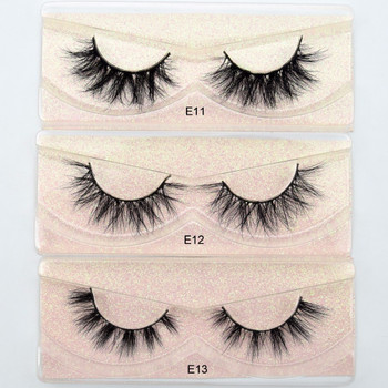 Visofree Eyelashes 3D Mink Lashes natural handmade  volume soft lashes long eyelash  extension real mink eyelash for makeup E01