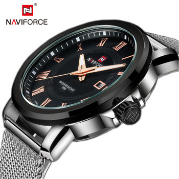 NAVIFORCE Top Luxury Brand Women Watch Back Light Hands Business Fashion Casual Ladies Quartz Watches Waterproof Montre Femme