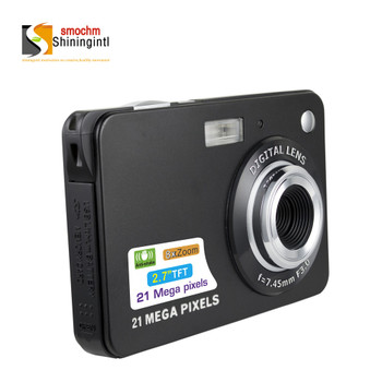 Smochm 21M Pixels Portable Colorful Compact HD 8x digital Zooming Photo Video Record IGBT Digital Camera with JPEG Avi SD card
