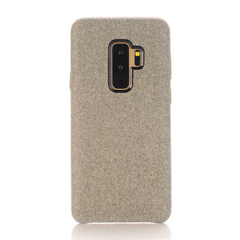 Luxury Canvas Grain Case For Samsung GalaxyS9 S9plus Note9 n8 S8 S8plus Hidden Buttons Fabric Retro Canvas Soft Back Cover Cases