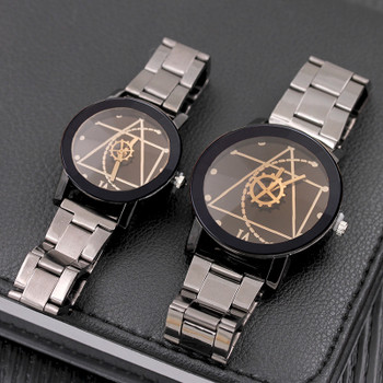 Splendid Original Brand Couple Watch Men Watch Women Stainless Steel Fashion Watches Beloved Clock relogio reloj hombre mujer