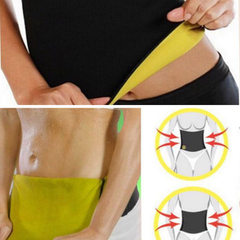  Men Women Slim Burn Fat Sweat Weight Loss Body Shaper Waist Trimmer Exercise Wrap Belt S-XXXL