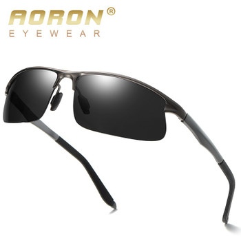 AORON Driving Polarized Sun Glasses Sports Sunglasses Men Polarized Driver Goggles Anti-glare Goggles