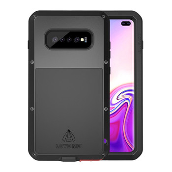 360 Case For Samsung Galaxy S10 Plus S10E Shockproof Full Body Glass Hybrid Armor Cover sFor Samsung S10Plus Case Metal S 10E