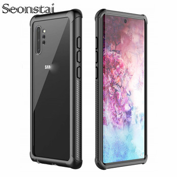 Shockproof Case for Samsung Galaxy Note 10 Pro S10 S8 S9 Plus Note 9 Full Body Protective Cover with Built-in Screen Protector