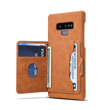  Retro PU Leather Case For Huawei P20 Pro Lite Card Slot Holder Cover For iphone Samsung Note9 S10 S9 Plus Back Stand Case
