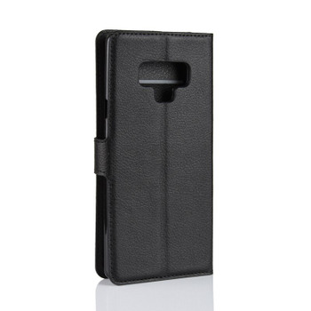 10pcs Flip PU Leather Litchi Pattern Case For Samsung Galaxy S10 E S9 S8 Plus Note 9 8 Holder Kickstand With Card Slot Cover