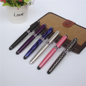 Noble JINHAO X750 fountain pen all total 15 colors with gift pen pouch Thick metal ink pen