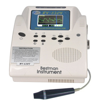 Ultrasound Bidirection Vascular Doppler 8Mhz Pencil Probe detect Blood Flow Velocity Display by LCD ABI Doppler Vascular