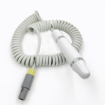  White color pencil probe 8Mhz as spare part of BESTMAN model BV-520T+ to detect blood flow velocity doppler vascular