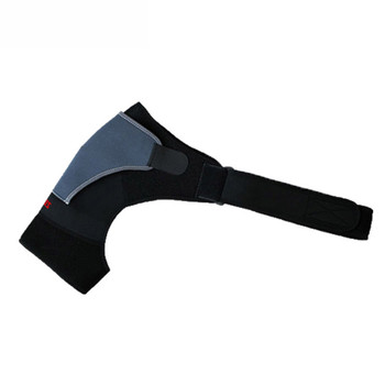 1Pc Single Shoulder Support Bandage Fitness Brace Gym Product Tennis Sport Training Equipment Shoulder Belt Left Shoulder Z16401