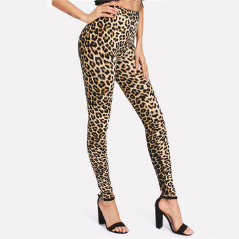 YSDNCHI 2019 Fashion Women Leggings Slim High Waist Elasticity Leggings Leopard Printing leggins Woman Pants Cotton Leggings