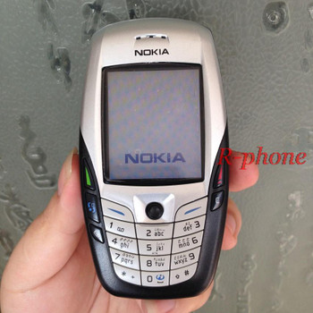  Original NOKIA 6600 White Mobile Phone Unlocked 2G GSM Triband English Russian Arabic Keyboard