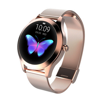 KW10 band IP68 Waterproof Smart Watch Women Lovely Bracelet Heart Rate Monitor Sleep Monitoring Smartwatch Connect IOS Android