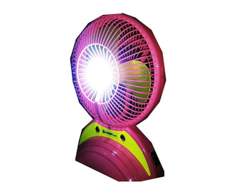  XHAIDEN JY 6880 Portable Table Fan with LED Light