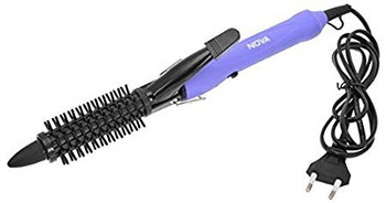  Nova Plastic AIO-16B Hair Curler ( Black & Purple)