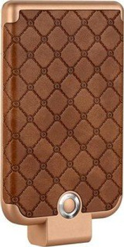  Mcart's 3600mAh PowerBank CaseBattery Charger for iPhone 5/5S/5C/6/6S/6Plus/6S Plus/7/7+/8/8Plus Color- Brown