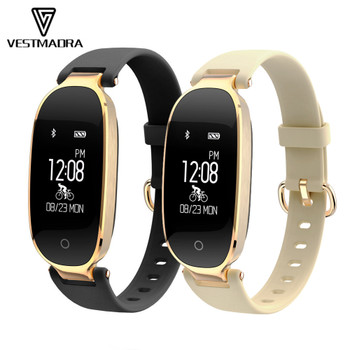 VESTMADRA S3 Fitness Tracker Smart Wristband Waterproof Heart Rate Smart Band Sports Activities Smart Bracelet for Lady Female