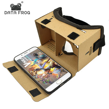 Virtual Reality Glasses Google Cardboard Glasses 3D Glasses VR Box Movies for iPhone 5 6 7 SmartPhones VR Headset