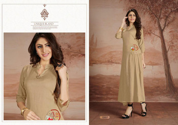 Presenting New 2021 Designer Heavy Embroidery Work Long Gown-Light Brown-XXL