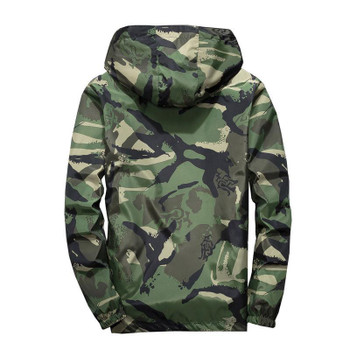 Pullover Jackets Specifically For Big Yards Spring Autumn Thin Coat Couple Models Student Movement Class Service Men Camouflage Jacket 41