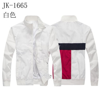 Spring Autumn Splicing Men's Jacket matching Man Jackets Korean Long Sleeve Solid color Coats Windbreaker Breathable top Outerwear JK-1665