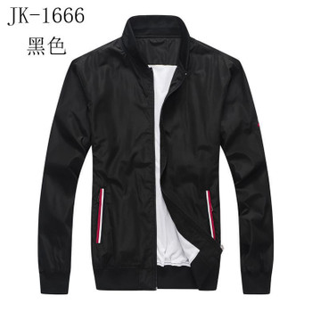 Brand Men's Jacket Autumn Man Jackets Korean Slim Fit Long Sleeve Coats Stand Collar Mens Clothes Windbreaker M-XXL 