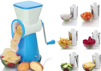 4 IN 1 Vegetable Fruit Cutter Slicer + 5in1 Slicer & Dicer Grater Plus Multi Chopper Vegetable Cutter Peeler