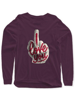 Men's I Love You Full Sleeves T-shirt