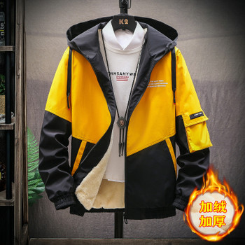 Jacket Men Winter Fashion Hooded Jackets and Coats Windbreaker Bomber Jacket