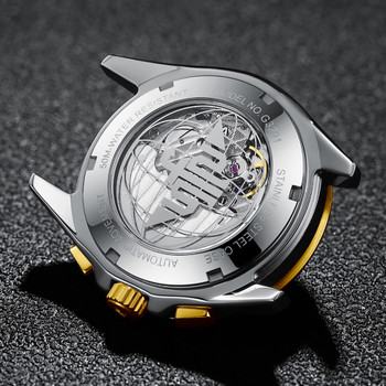 Tourbillon Luxury Skeleton Watches Men's Waterproof Automatic Mechanical Watches