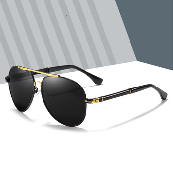 Luxury Sports Sunglasses Uv400 Mirror Male Polarized Men Driving Sun Glasses