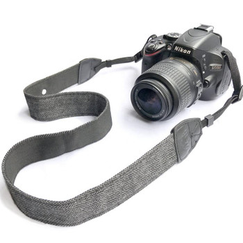 Adjustable Camera Shoulder Cotton Leather Belt for DSLR Cameras Strap