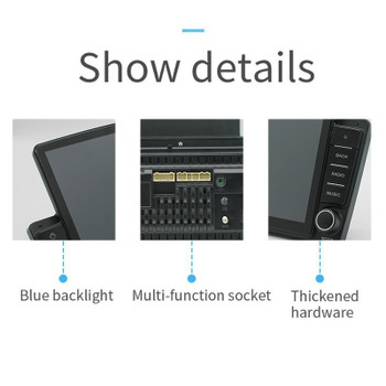 Vertical Screen 9.5Inch 2Din Car Play Multimedia GPS Navigation WIFI Android
