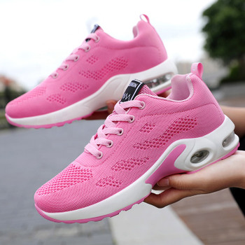 Women Sneakers Breathable Mesh Cushion Running Tennis Casual Shoes