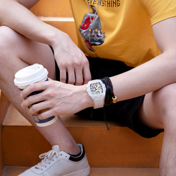 ONOLA Fashion Transparent Sports Chronograph Men Water Resist Quartz Watches ONOLA Fashion Transparent Sports Chronograph Men Water Resist Quartz Watches