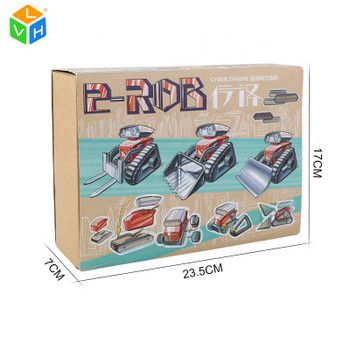 Multi Function Smart DIY Radio Control Robotics Cars Kids Educational Toys Cars