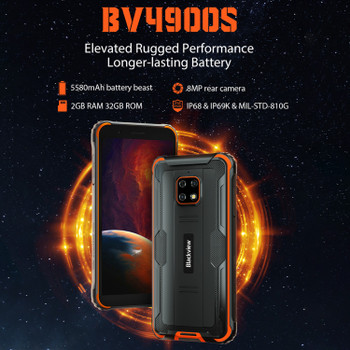 IP68 Blackview BV4900S Rugged Smartphone Waterproof 4G Global Mobile Phone