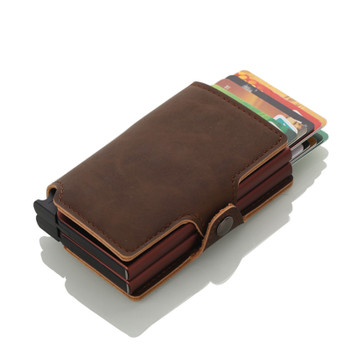 Double Aluminum Wallet Ultra Slim Aluma Credit Card Holder Wallet